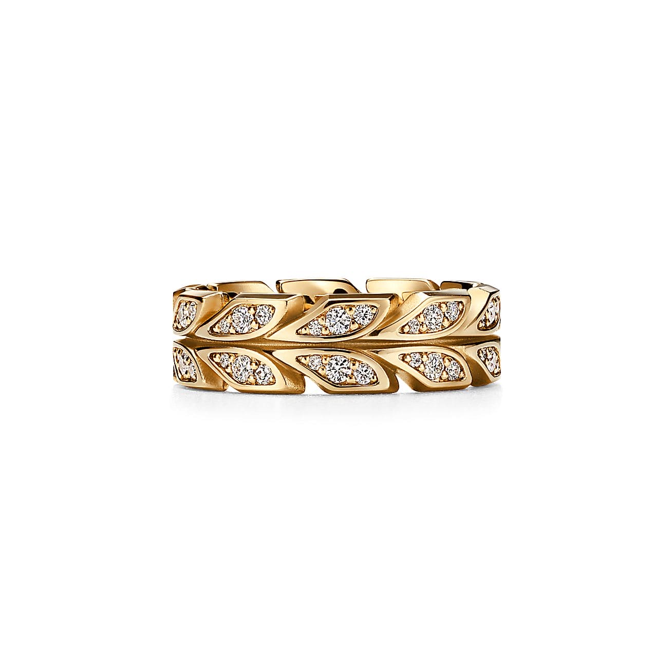 18K Yellow Gold Vine Ring 1