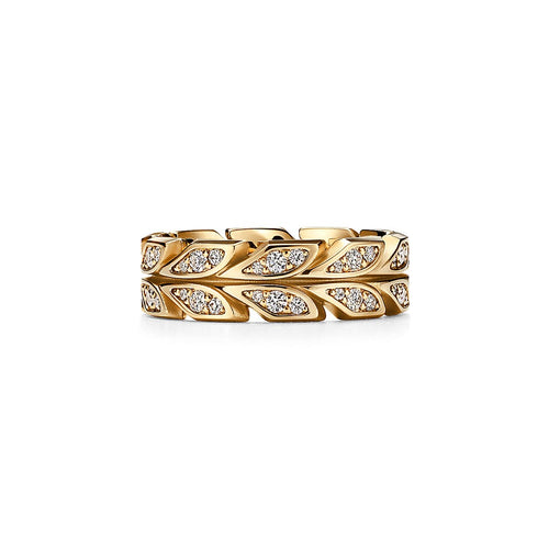 18K Yellow Gold Vine Ring 1