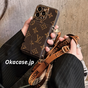 モノグラムiPhoneケース カードホルダー＆ストラップ付き - FQB241719