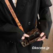 モノグラムiPhoneケース カードホルダー＆ストラップ付き - FQB241719