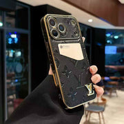 高級レザーiPhoneケースのアルファベット iPhone 17シリーズケース-