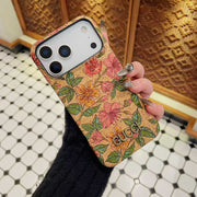 グッチデザインのiPhone 13-17シリーズ用プレミアムiPhoneケース