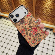 グッチデザインのiPhone 13-17シリーズ用プレミアムiPhoneケース