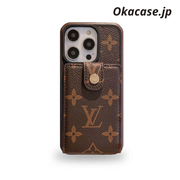 モノグラムiPhoneケース カードホルダー＆ストラップ付き - FQB241719