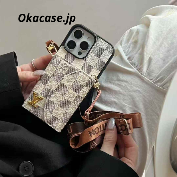 LVデザイン LV005 プレミアムiPhoneケース iPhone 13-17シリーズ用