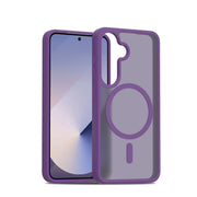 SAMS25 肌触りのマグネット式電話ケース、Samsung S24 マット スプレー保護ケース、強力なマグネット式フルカバー工場に適しています。