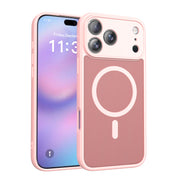 在庫あり。iPhone 17 Pro 用フルカバー、細かい穴あきのマグネット式電話ケース、2 in 1 フロストケースです。