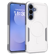 国境を越えた互換性のあるSamsung S25FEスターターケース2-in-1マグネット式保護ケースTPU+PCフルカバー耐衝撃フロストシェル