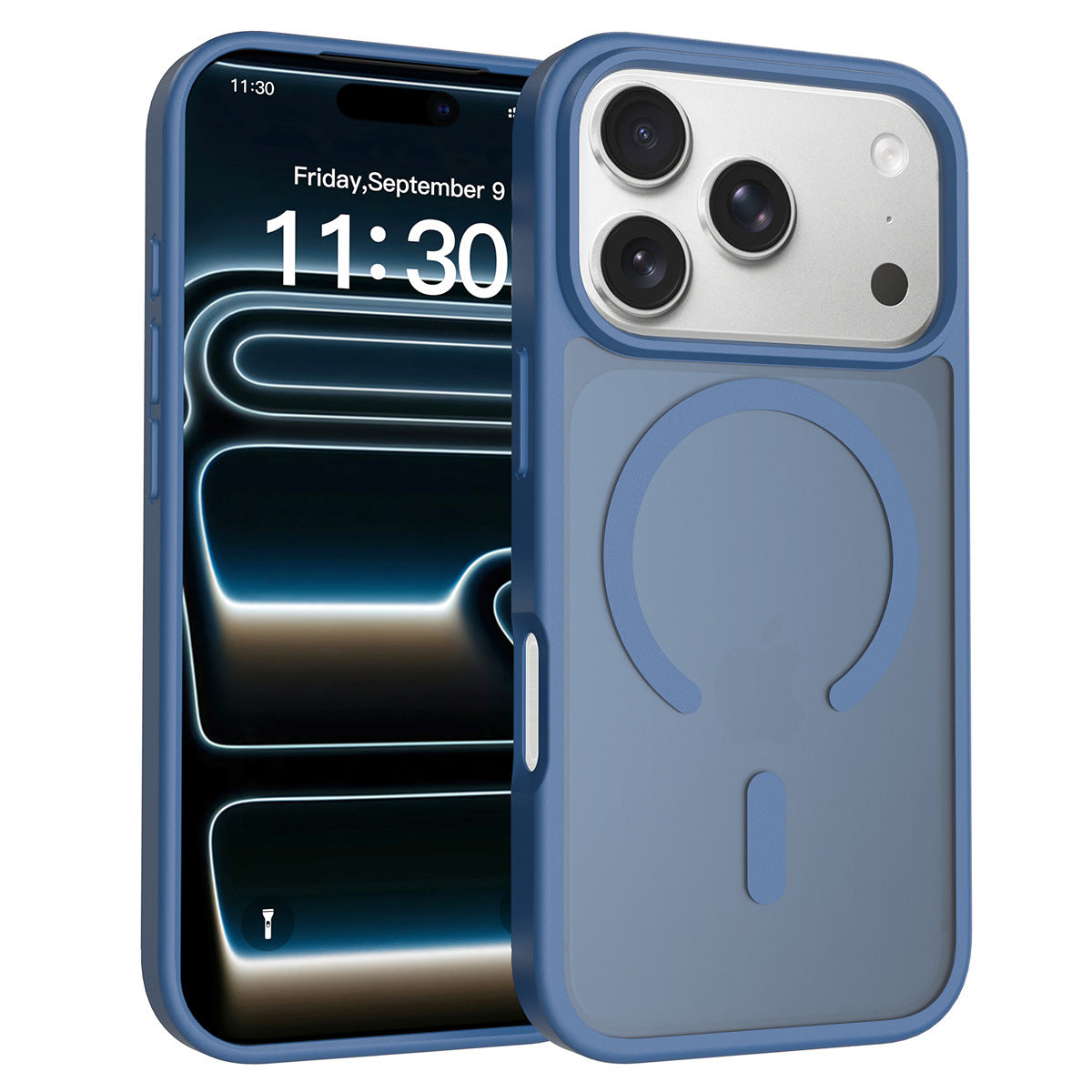 16Pro 対応 携帯電話ケース iPhone17 肌触り良い マグネット吸着ケース 落下防止 保護カバー シルバーシールド