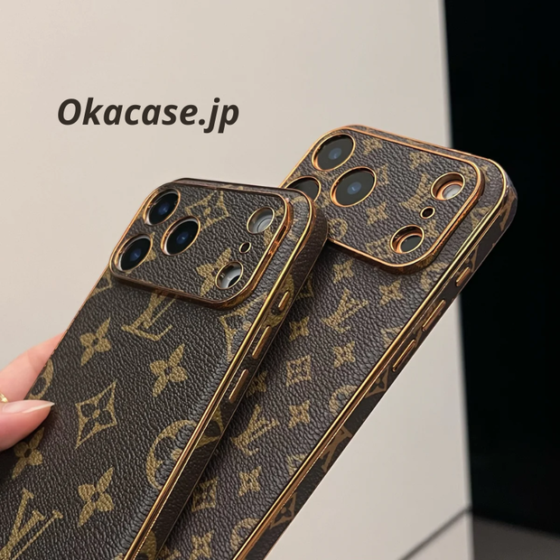 革の大文字iPhoneケース iPhone 17シリーズケース- DDK2510