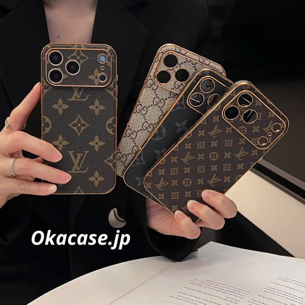 革の大文字iPhoneケース iPhone 17シリーズケース- DDK2510