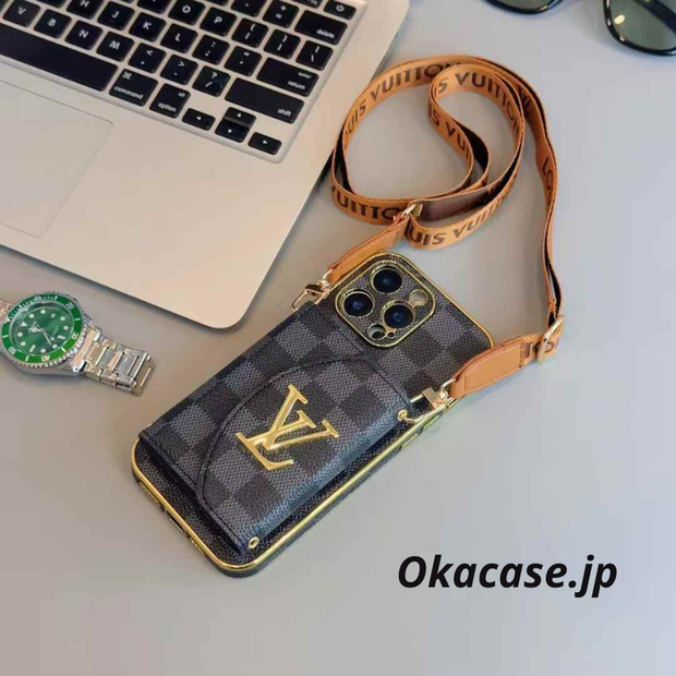 LVデザイン LV004 プレミアムiPhoneケース iPhone 13-17シリーズ用