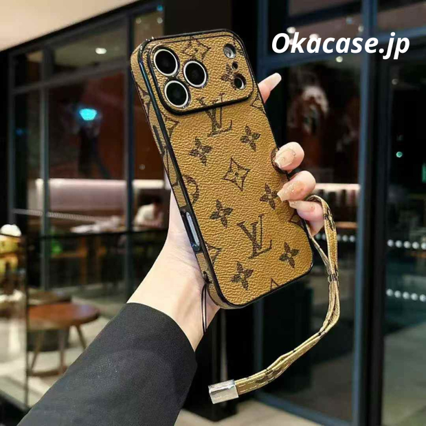 LVデザイン LV006 プレミアムiPhoneケース iPhone 13-17シリーズ用