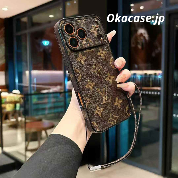 LVデザイン LV006 プレミアムiPhoneケース iPhone 13-17シリーズ用