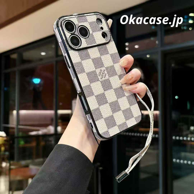 LVデザイン LV006 プレミアムiPhoneケース iPhone 13-17シリーズ用