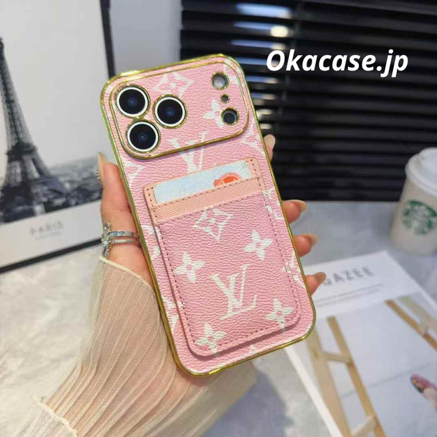 LVデザイン LV007 プレミアムiPhoneケース iPhone 13-17シリーズ用