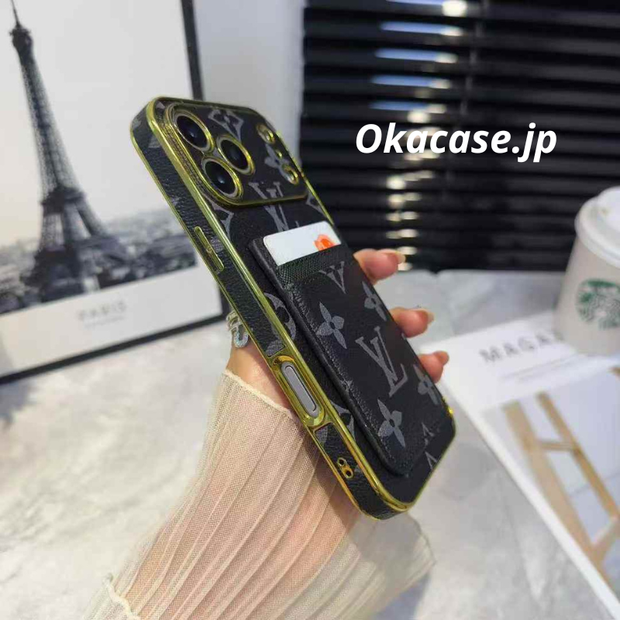 LVデザイン LV007 プレミアムiPhoneケース iPhone 13-17シリーズ用