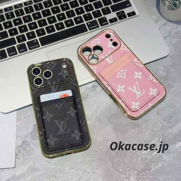 LVデザイン LV007 プレミアムiPhoneケース iPhone 13-17シリーズ用