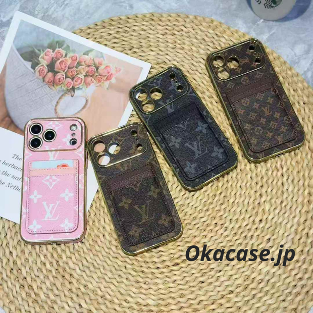 LVデザイン LV007 プレミアムiPhoneケース iPhone 13-17シリーズ用