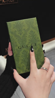 グッチデザインのiPhone 13-17シリーズ用プレミアムiPhoneケース G002