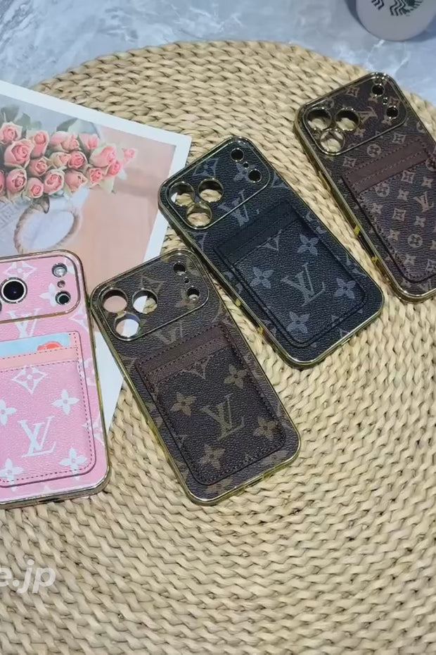 LVデザイン LV007 プレミアムiPhoneケース iPhone 13-17シリーズ用