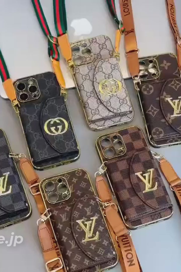 LVデザイン LV004 プレミアムiPhoneケース iPhone 13-17シリーズ用